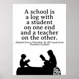 Affiche Citation de l'Éducation Classique par le Président