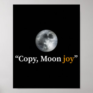 Affiche Citation de l'espace de la mission lunaire II Moon