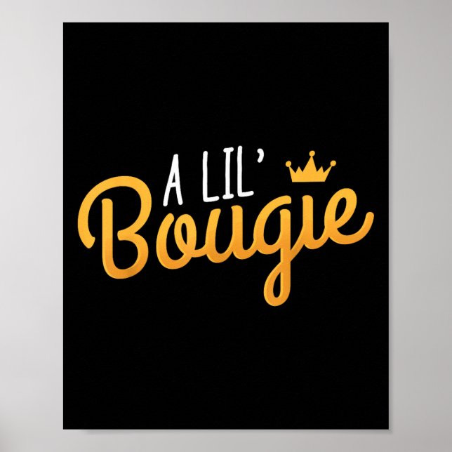 Affiche Citation de l'Humour Lil Bougie (Devant)