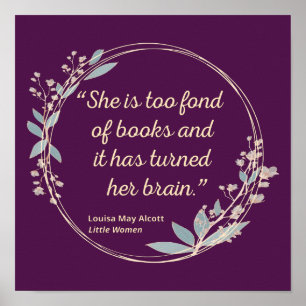 Affiche Citation de Little Women II - Style mignon