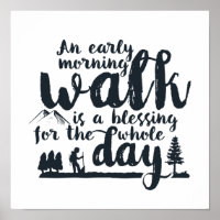 Citation de marche Inspirationnelle Marche du mati