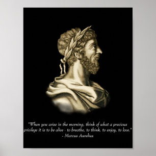 Affiche Citation de Marcus Aurelius