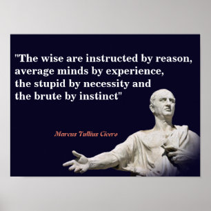 Affiche Citation De Marcus Tullius Cicero
