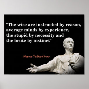 Affiche Citation De Marcus Tullius Cicero