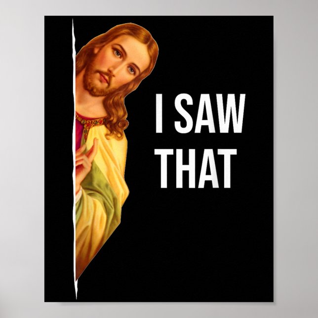 Affiche Citation de mème de Jésus amusant - Mens &amp ; Wo (Devant)