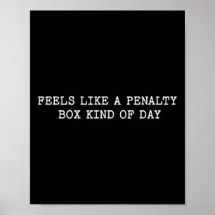 Affiche Citation de mère de hockey : on dirait une boîte d
