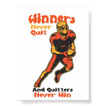 Citation de motivation de football pour les gagnan