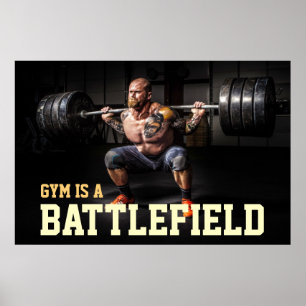Affiche Citation de motivation pour l'entraînement de body