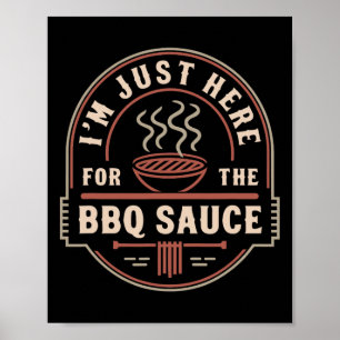 Affiche Citation de papa fumeur de viande pour un BBQ drôl
