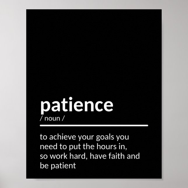 Affiche Citation de patient (Devant)