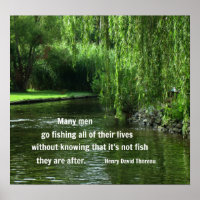 Citation de pêche par Henry David Thoreau