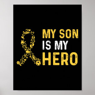 Affiche Citation de sensibilisation au cancer chez l'enfan