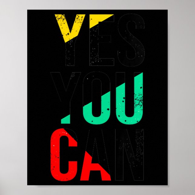 Affiche Citation de slogan motivationnel pour femmes (Devant)