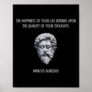 Affiche Citation de stoïcisme Marcus Aurelius _1