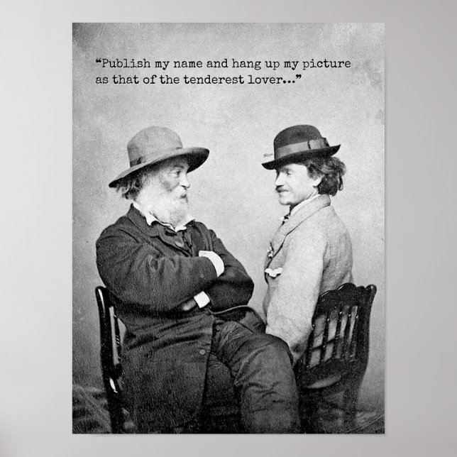 Affiche Citation de Tenderest Lover Whitman (Devant)
