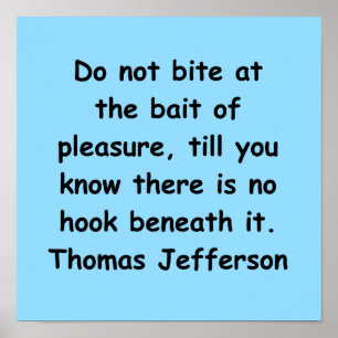 Affiche citation de Thomas Jefferson