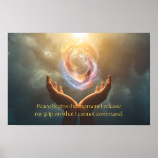 Affiche Citation de Trouver la Paix