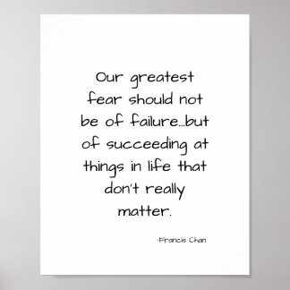 Affiche Citation de vie motivante