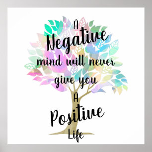 Affiche Citation de vie positive