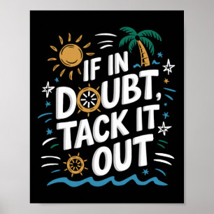 Affiche Citation De Voilier Pour Bateau À Voile