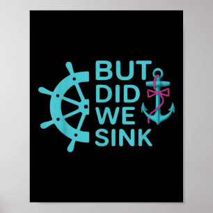 Affiche Citation de voyage en bateau drôle mais avons-nous