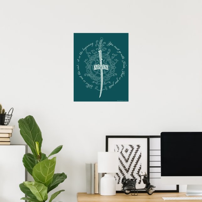 Affiche Citation d'épée elfique ARWEN™ (Bureau à domicile)