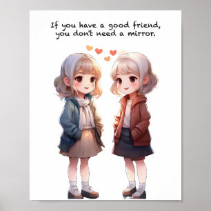 Affiche Citation des amis