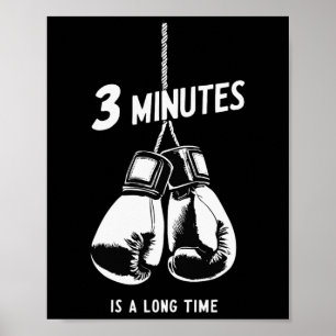 Affiche Citation drôle Boxe Kickboxing Amateur de boxe Box