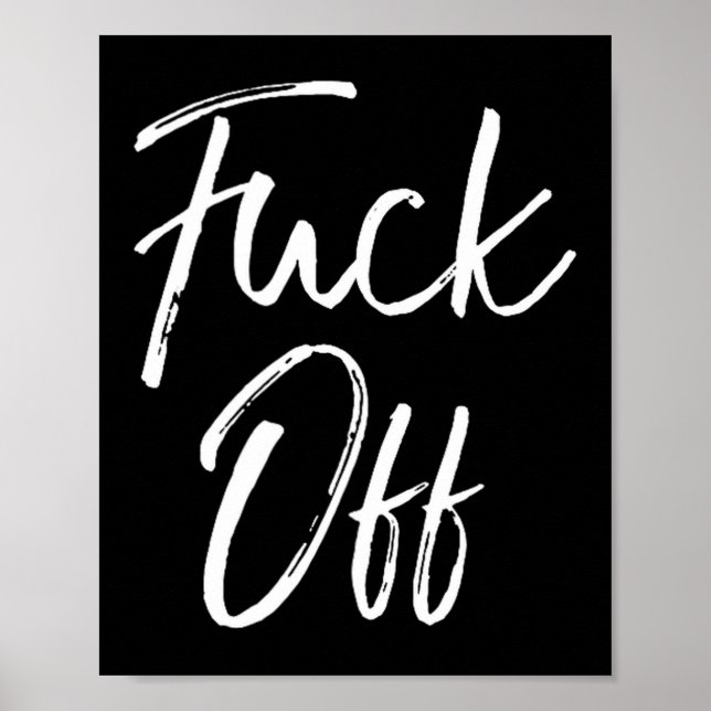 Affiche Citation drôle Citation sarcastique Cadeau de blag (Devant)