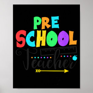 Affiche Citation drôle courte de professeur d'école matern