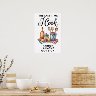Affiche Citation Drôle Cuisine