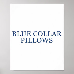 Affiche Citation drôle de cols bleus 