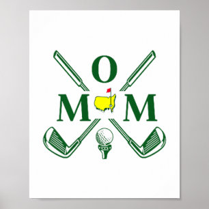 Affiche Citation drôle de golf pour maman golfeuse Party P