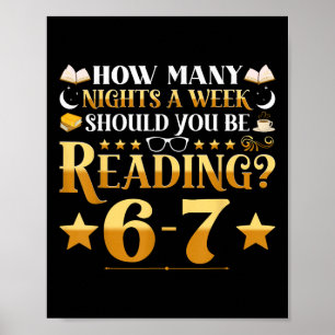 Affiche Citation drôle de mème de lecture 6-7 Enseignant B