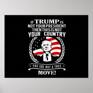 Affiche Citation drôle de Trump 2020