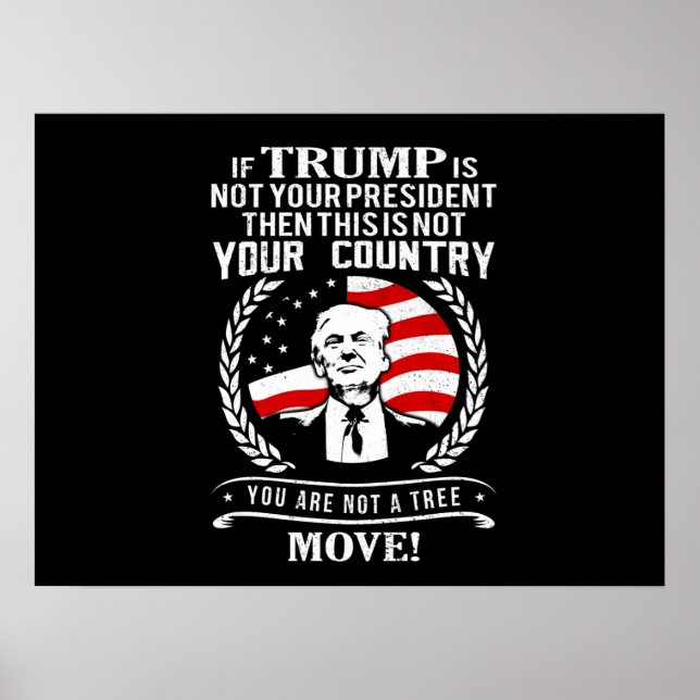 Affiche Citation drôle de Trump 2020 (Devant)