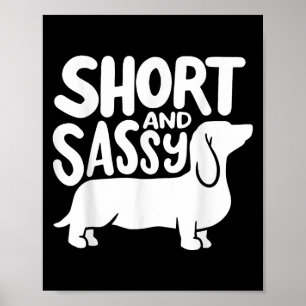 Affiche Citation drôle et courte d'amoureux de chien tecke