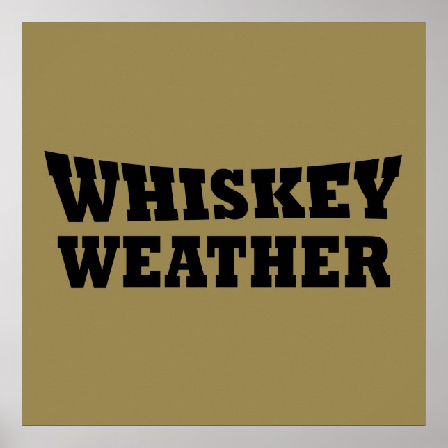 Affiche citation drôle pour amateur de whisky (Devant)