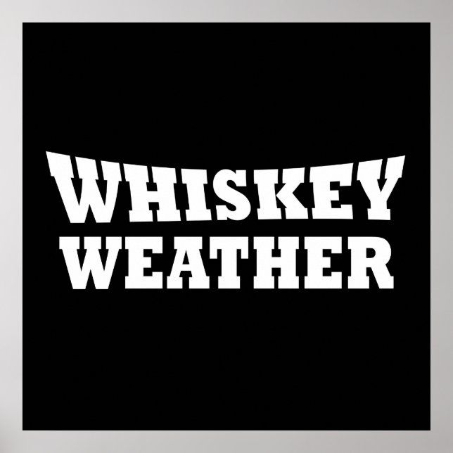Affiche citation drôle pour amateur de whisky (Devant)