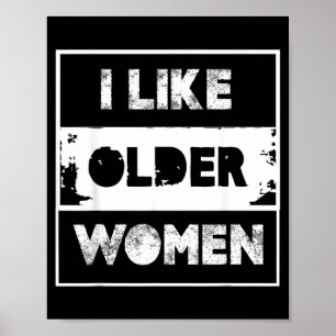 Affiche Citation drôle sur les femmes plus âgées Humour sa