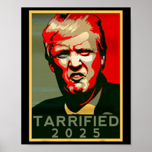 Affiche Citation drôle Tarrifié Tarrifié Politique drôle H