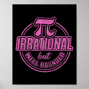 Affiche Citation du 14 mars de la journée Pi - Irrationnel