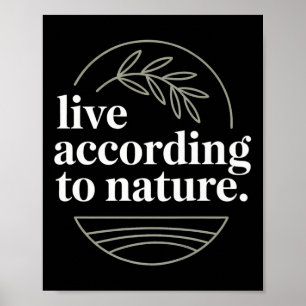 Affiche Citation du philosophe stoïque masculin