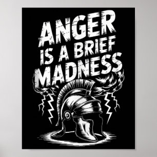 Affiche Citation du philosophe stoïque Motivation stoïcism