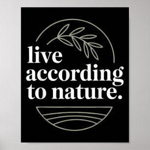 Affiche Citation du philosophe stoïque Motivation stoïcism