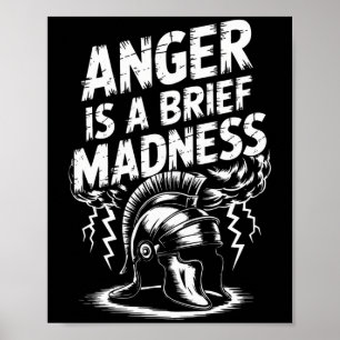 Affiche Citation du philosophe stoïque Motivation stoïcism