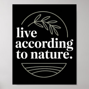 Affiche Citation du philosophe stoïque Motivation stoïcism