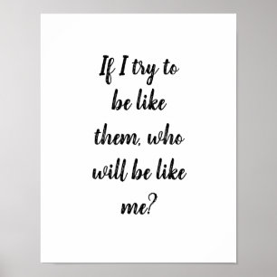 Affiche Citation du proverbe juif *motivationnel*