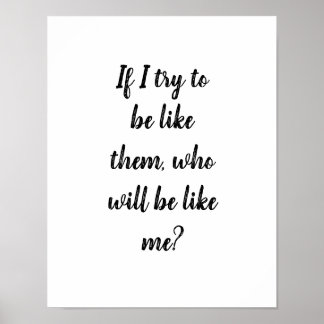 Affiche Citation du proverbe juif *motivationnel*