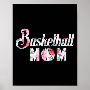Affiche Citation du ventilateur de basket de maman Basketb